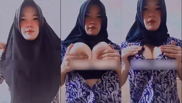Ukhty Nabilah Gemas Remas Dada Sendiri